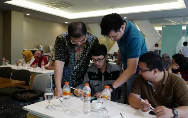 Lingkungan kerja di SMS Perkasa